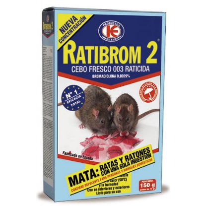 Imagen de Ratibrom 2 cebo fresco 150 gr