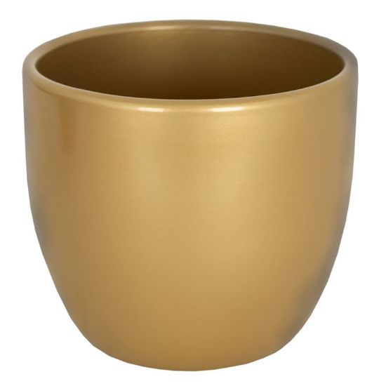 Imagen de Maceta Metis 15 cm oro