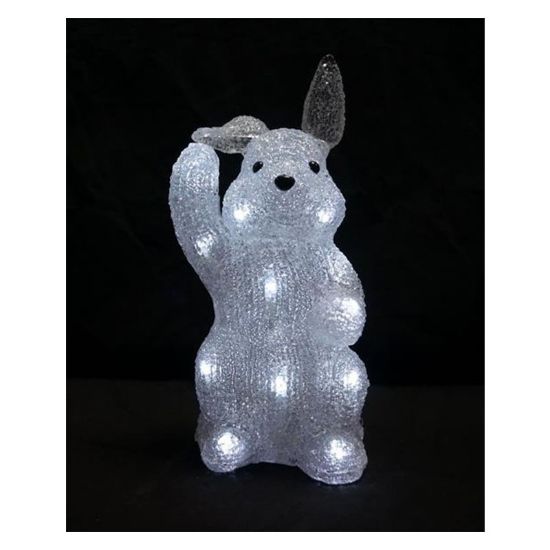 Imagen de Conejo acrílico con luces