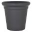 Imagen de Maceta reciclada Toscana 40 cm antracita