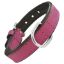 Imagen de Collar piel acolchado fucsia