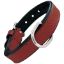 Imagen de Collar piel acolchado rojo 35 cm