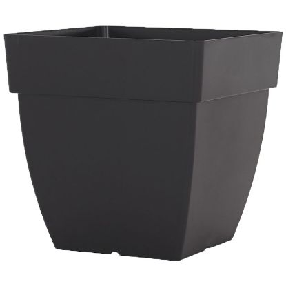 Imagen de Vaso Capri cuadrada alto 40 cm antracita