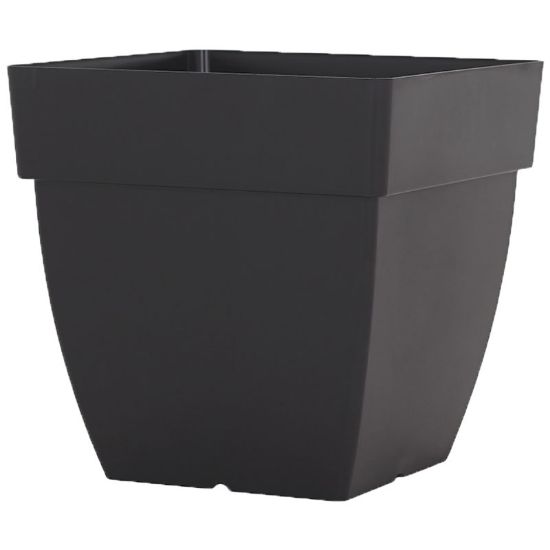 Imagen de Vaso Capri cuadrada alto 40 cm antracita