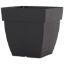 Imagen de Vaso Capri cuadrada alto 40 cm antracita