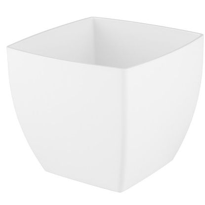 Imagen de Maceta Siena cuadrada 40 cm blanco