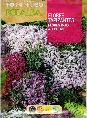 Imagen de Semilla sobre flores tapizantes Rocalba