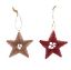 Imagen de Colgante estrella plástico 10cm