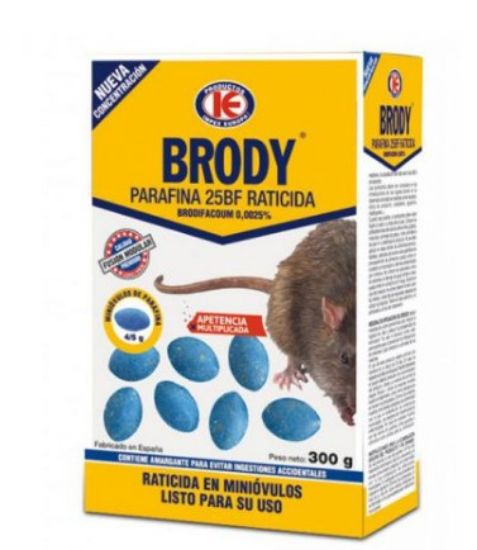 Imagen de Brody mini-ovulos 4gr estuche 300 gr