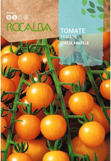 Imagen de Semilla sobre tomate Cereza Amarilla ROCALBA