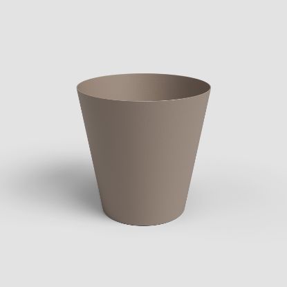 Imagen de Maceta Porto mate 18 cm tortora