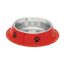 Imagen de Comedero inox rojo S