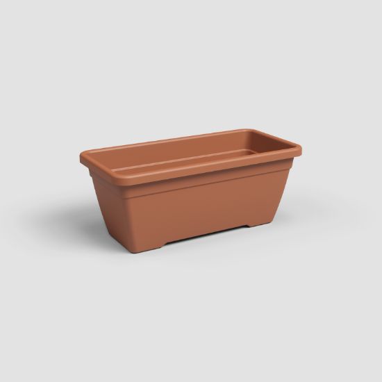 Imagen de Jardinera Venezia 50cm terracota