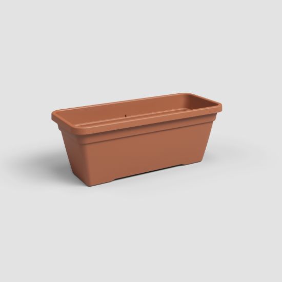 Imagen de Jardinera Venezia L 60cm terracota